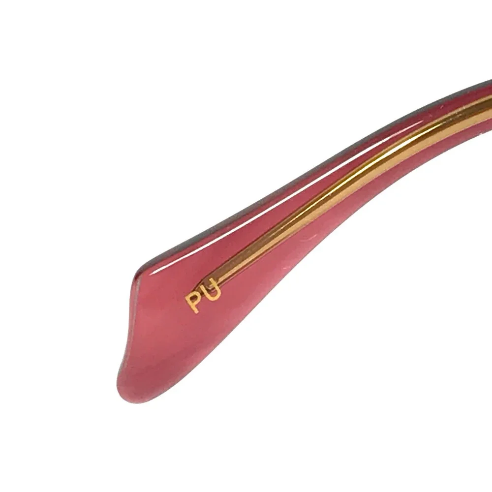 Alfred Kerbs Eyeglasses Frames MIO PU Purple Horn Cat Eye Full Rim 54-16-135